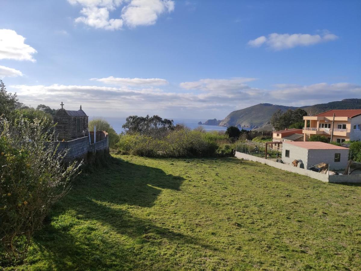 菲尼斯特雷Casa A Colorada Cerca De La Playa De Mar De Fora别墅 外观 照片